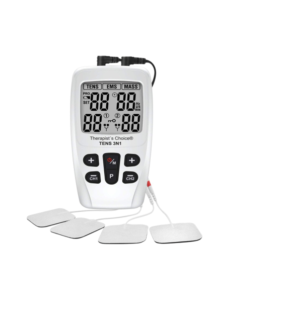 Therapist's Choice TENS 3N1 (TENS, EMS & MASS Combo Device)
