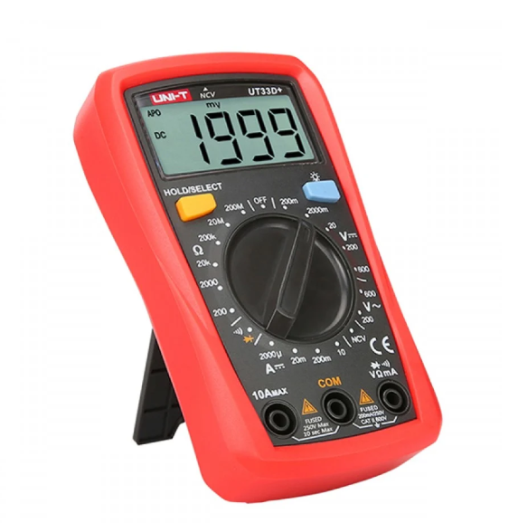 UNI-T UT33C+ Palm Size Digital Multimeter with Temperature Measurement