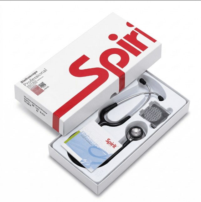 Spirit Professional Adult Dual Head Stethoscope (CK-S601PF)