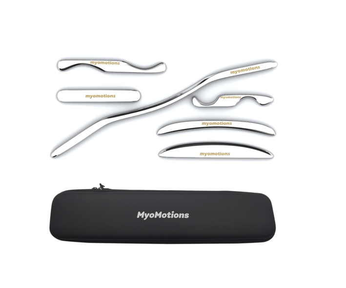 Stainless Steel IASTM Scraping Tools Set (Myofascial Release)