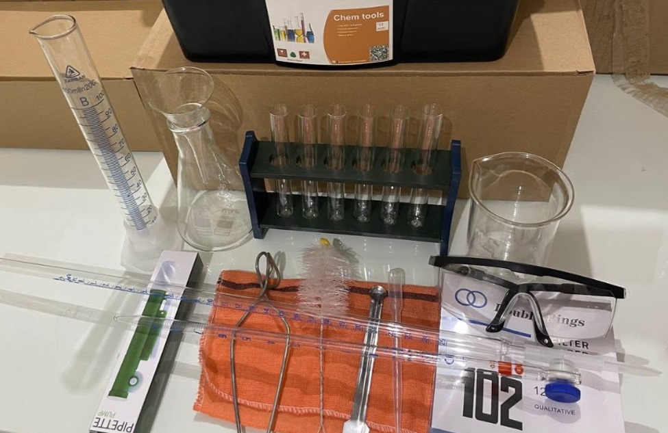  Chemistry Lab Tools Set - Without Box