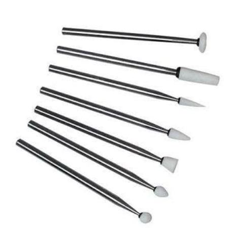 Diamond & Stone Burs Set (7 Pcs)