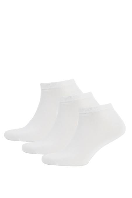 Short White Athletic Sports Socks